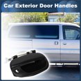 thumbnail image 2 of Mangos de puerta exterior de automóvil Unique Bargains delantero derecho para Hyundai H1 STAREX 1998-2007 ABS negro, 1 Pcs, 2 of 6