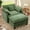 Green, variant on BedLuxury 41.8” Oversized Accent Chair, Chenille Cloud Armchair for Living Room, Beige