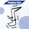 thumbnail image 4 of Toystoory Soporte de esponja de Metal multifuncional para cocina, organizador para fregadero colgante versátil, fácil acceso Negro, 4 of 6