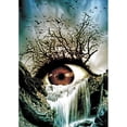thumbnail image 1 of Kit de pintura de diamante (DE2160) Ojo de cascada Cuadro de pared de diamantes de imitación redondo completo 40x50cm Hugtrwg Para estrenar, 1 of 1