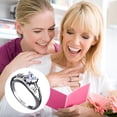 thumbnail image 2 of Mother's Day Gifts Rings Mom Letter Love Multicolor Women's Statement Mom Love For Mom, 2 of 6