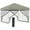 Beige, variant on Topcobe 10x10 Pop up Outside Canopy Tent with 4 Removable Nettings, Outdoor Screen Tent with Mesh Mosquito Netting Side Walls for Camping Picnic Party Deck Yard Events, Beige