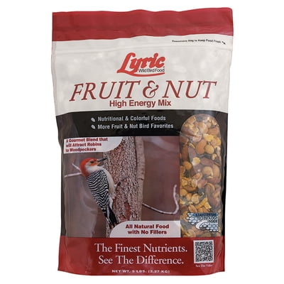 Lyric Fruit & Nut Mix, Wild Bird Food - 5 lb. Bag