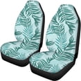 thumbnail image 5 of Pzuqiu Leaves Car Seat Covers Full Set Breathable Front and Rear Seat Cover Set Non Slip Polyester Car Seat Cover Sets Fit for Trucks Cars, 5 of 10