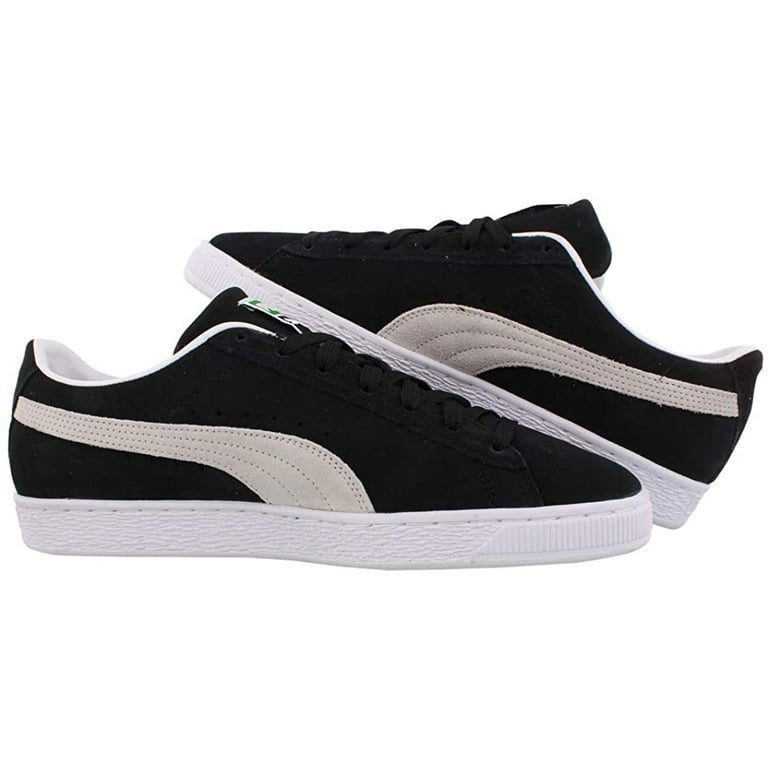 Puma Mens Suede Classic XXI Sneakers - Black/White - 8 US 