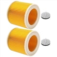 thumbnail image 4 of 2 Pcs Cartridge Filter for Karcher Vacuum Cleaner WD3 Premium, 4 of 5