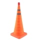 thumbnail image 3 of Cono de seguridad vial plegable con collar reflectante, multiusos para practicar la conducción y el estacionamiento en carretera., 3 of 14