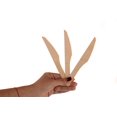 thumbnail image 6 of [600 PACK] Disposable Wooden Cutlery Set 3 in 1 - Wooden Fork, Knife, Spoon Set - Ecofriendly, Compostable, Silverware for Weddings, Parties, Breakrooms, Lunchrooms by EcoQuality, 6 of 7