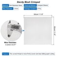thumbnail image 2 of Uxcell 2pcs 20 Mesh Hardware Cloth, 11.8x11.8" Fine Wire Mesh Rust-proof Sheet for DIY Projects, Vent, Cage, Garden, 2 of 7