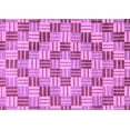 thumbnail image 1 of Ahgly Company Indoor Rectangle Abstract Purple Modern Area Rugs, 2' x 4', 1 of 4