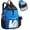 Blue, variant on Mesh Beach Backpack Sandproof Drawstring Backpack with Tumbler Side Pockets Swim Bag for Pool Gym(Black)