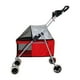 thumbnail image 2 of Coche Transportador Tipo Carreola Para Mascotas Chicas o Medianas Color Rojo Elegate, 2 of 8