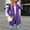 Purple, variant on Women's Solid Color Buttoned Loose Long Sleeved Cardigan Knitted Jacket Womens Button up Sweaters Oversized Knit Cardigan Big Sweater Cardigan Cardigan Knitted Large Sweaters for Women plus Size