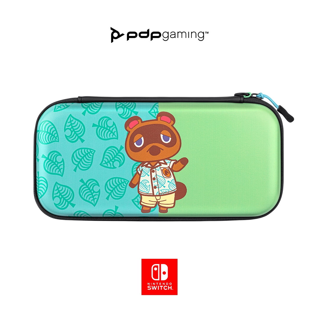 PDP Gaming Travel Case: Animal Crossing™ Tom Nook For Nintendo Switch, Nintendo Switch Lite, Nintendo Switch - OLED Model
