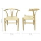 thumbnail image 5 of Set de 4 Sillas Hogar Micerino Metal de Mundo In, Diseño Escandinavo Ergonómico, Natural, 5 of 8