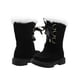 thumbnail image 3 of Bota Invierno Para Niña Caña Alta Peluche Calientita 18-25 negro 21.5, 3 of 10