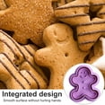 thumbnail image 2 of facefd Christmas Biscuit Mold ABS Dessert Baking Mould Snowman Christmas Tree Handiwork Making Mold, 2 of 6