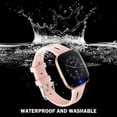 thumbnail image 4 of REQO Compatible pour Fitbit Versa 2 Bandes pour Femmes Hommes Versa Lite Bandes, 4 of 7