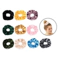 thumbnail image 2 of 10x Gomas para el Pelo de Terciopelo Colorido Sunnimix Elástico, 2 of 8