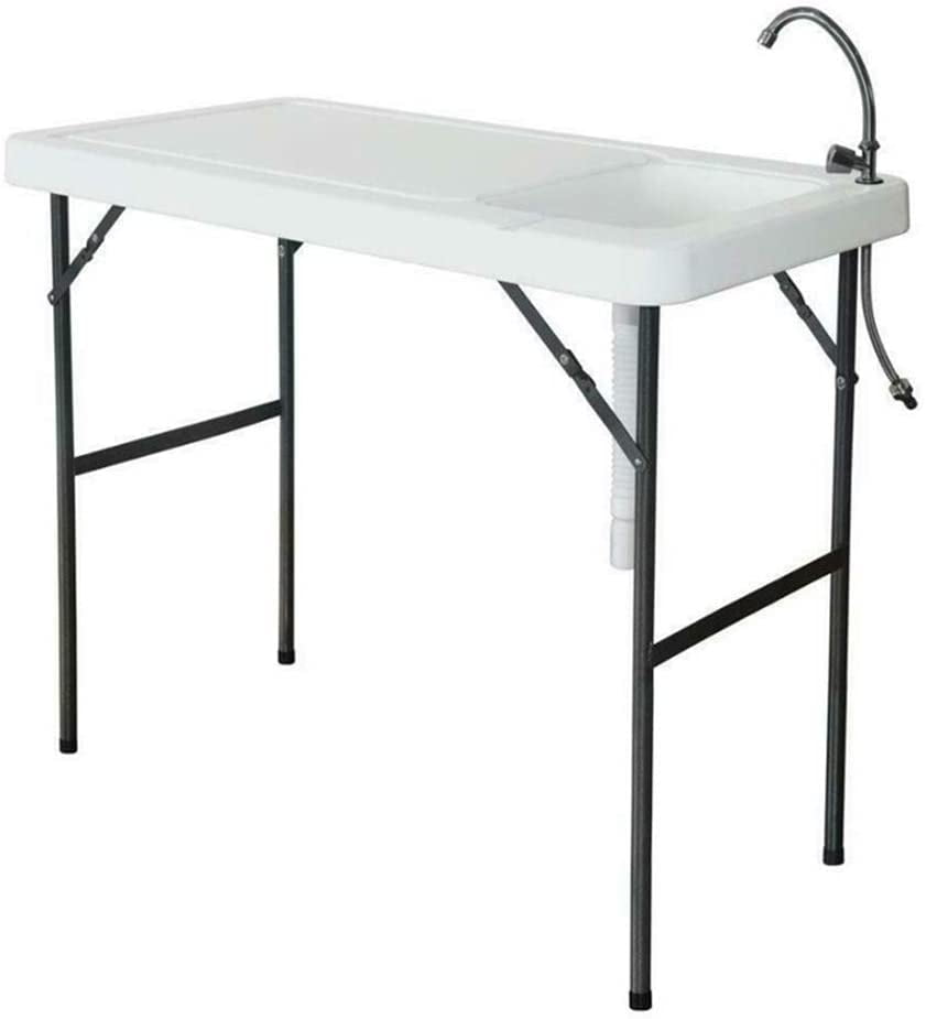 4-Foot Portable Fish Cleaning Table / Outdoor Camping Table and 