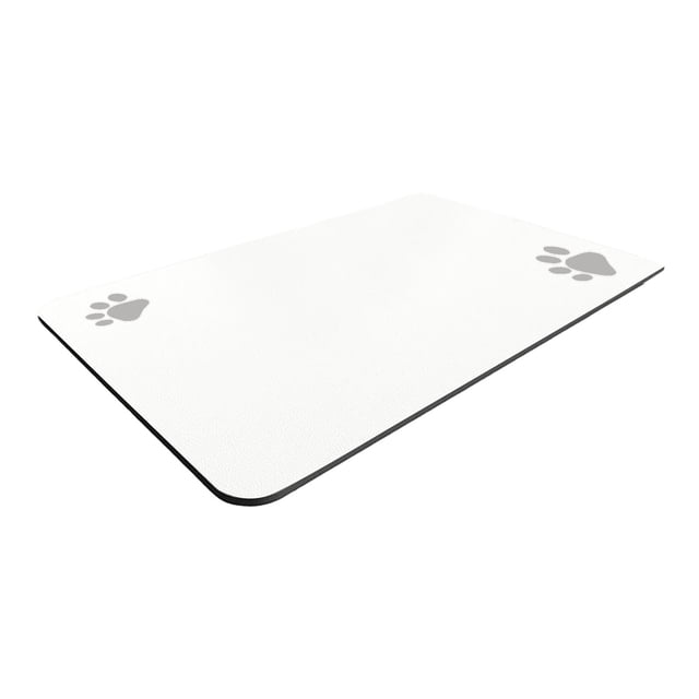 SIfdSeng Feeding Mat Guard Easy Clean Cat Food Bowl Placemat Tray