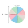 thumbnail image 2 of Supvox 2Sets Triangle Makeup Sponge Wedges Assorted Colors for Smooth Face Coverage, 2 of 5
