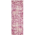 thumbnail image 2 of Jill Zarin Uptown Collection Area Rug - Lexington Avenue (2' 2" x 6' 1" Runner Pink/Ivory), 2 of 5