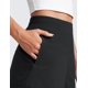 thumbnail image 5 of Shorts CRZ YOGA Mujer Cintura Alta 10 cm con Abertura en V Negro Talla S, 5 of 5