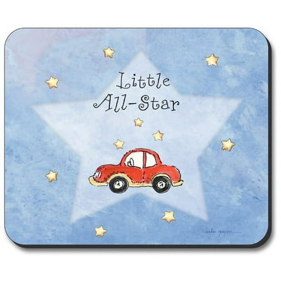 Art Plates Mouse Pad - Little All Star