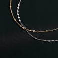 thumbnail image 3 of Qarigey Collar 925 Gargantilla de corazón de melocotón Collar de cadena Gargantilla corta Collar para mujer Joyería fina Regalo Plata Type3 NO3, 3 of 6