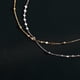 thumbnail image 4 of Qarigey Collar 925 Gargantilla de corazón de plata Cadena de clavícula Collar corto para mujer Joyería fina Regalo de cumpleaños Plata k Type1 NO1, 4 of 6