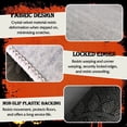 Candy Round Rug 3D Halloween Rug Candy Corn Abyss Quilted Round Mat Optical Illusion ...