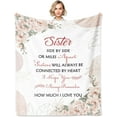 thumbnail image 1 of LHSHID Sisters Gifts from Sister Sister Gifts Blanket Gifts for Sister Sister Birthday Gifts for Sister from Sisters Sister Gifts Ideas for Mothers Day Christmas 60"x80", 1 of 8