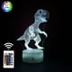 thumbnail image 1 of Lámpara de dinosaurio, lámpara de noche 3D para niños, dinosaurio de juguete para niños, perfecta para regalos de cumpleaños infantiles, regalos de Navidad. ER, 1 of 5