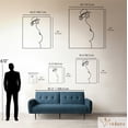 thumbnail image 3 of Violaura Pregnancy Metal Wall Art - Easy to Install Hanging Perfect for Home, Living Room Decor (60.0" x 54.0"), 3 of 8