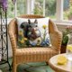 thumbnail image 4 of CaiYueKe Decorative Throw Pillow Cover Cute Embroidery 3D Effect Sofa Bedroom Living Room Home Decor Accent Pillowcase Soft Short Lint Cozy Pillow Cushion Cover Decorative Pillow, 4 of 7