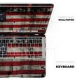 thumbnail image 4 of Design Skinz American Distressed Flag Panel Full-Body Wrap Scratch Resistant Decal Skin-Kit Compatible with MacBook 15" Pro w/TB (A1990), 4 of 5