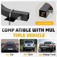 thumbnail image 6 of golytefs 4-Bike Hitch Mount Rack Foldable Bicycle Car Rack for Cars Trucks Suvs Minivans, 6 of 9