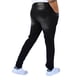 thumbnail image 3 of Pantalón rasgado de mezclilla stretch John Silver  Corte skinny Color negro, 3 of 3