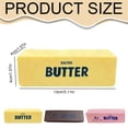 thumbnail image 3 of 1PC Slow Rising Squishing Butter Stick, Sticky Butter Sticks Squeeze Toys, Realistic Food Squishies Fidget Toys for Decompression Anxiety Relaxation, 3 of 8