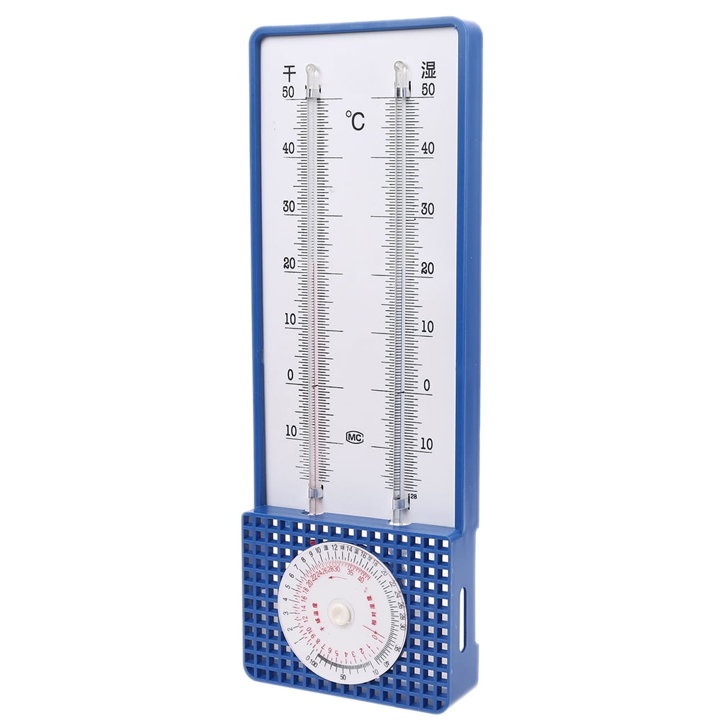 WALL THERMOMETER, WET & DRY BULB