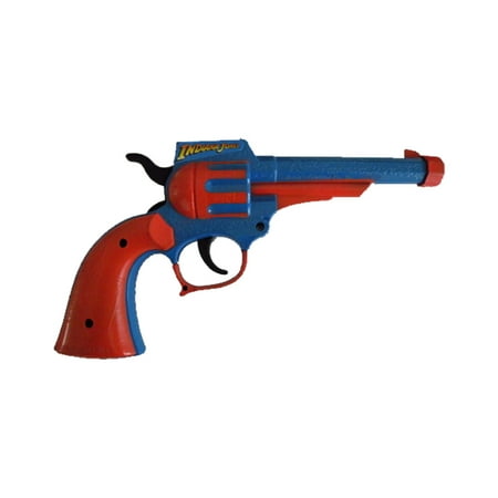 - Indiana Jones Plastic Toy Gun Movie Costume Prop Gift Accessory Official