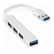 thumbnail image 1 of Adaptador Multipuerto Hub Delgado De 4 Puertos Usb 3.0 B Blanco, 1 of 5