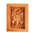 thumbnail image 1 of 3D Carved Wooden Moulds DIY Embossing Cutter for Baking and Festive Kitchen Crafts, 1 of 2