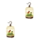thumbnail image 1 of Methold Singing Chirping Bird in Cage Realistic Chirp  Activated Sound 2piezas Rojo y azul, 1 of 1