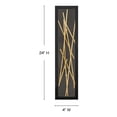 thumbnail image 7 of 28955BK Hinkley Lighting Styx - 21W LED Outdoor Large Wall Mount Lantern-24 Inch Tall and 6 Inch Wide, 7 of 7