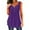 Purple, variant on Sngxgn Womens Tank Top V Neck Basic Camisole(Green,S)