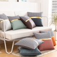 thumbnail image 6 of Decorative Throw Pillow for Sofa Bed Chair, Classic Pattern Accent Cushion Series with Modern Contrast Detail for Elevated Home Styling, 6 of 16