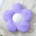 thumbnail image 3 of Cojín de flor de margarita pequeña, cojín de felpa con forma de flor, cojín de asiento, cojín de siesta esponjoso con forma de conejo, cojín de respaldo, 3 of 5
