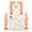 Fall Thanksgiving Door Frame Decal, variant on Fall Thanksgiving Door Frame Decal 2-Piece Peel & Stick Seasonal Wall Sticker
